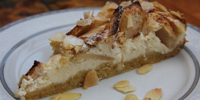 Рецепт творожной шарлотки с яблоками