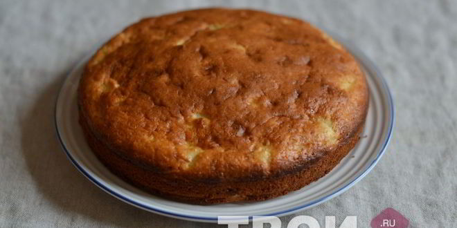 Рецепт творожной шарлотки