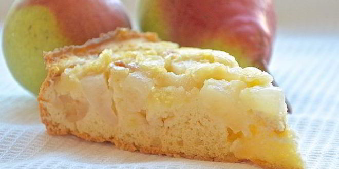 Рецепт яблочно-грушевой шарлотка в духовке