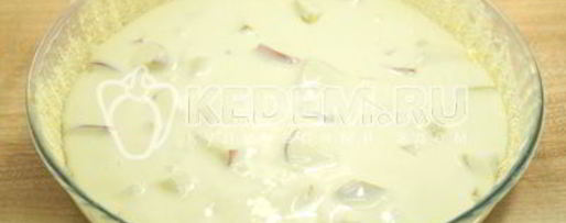 Шаг 10: заливной шарлотки с яблоками