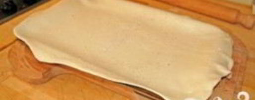 Шаг 2: каштанового штруделя