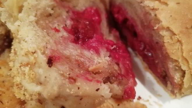 Рецепт Легкого штруделя с вишней и миндалем