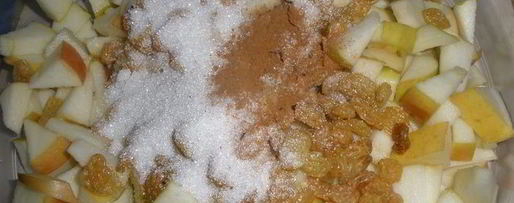 Шаг 1: ленивого яблочного штруделя