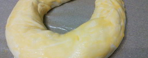 Шаг 6: лукового штруделя на вытяжном тесте