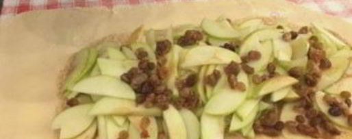 Шаг 6: настоящего яблочного штруделя