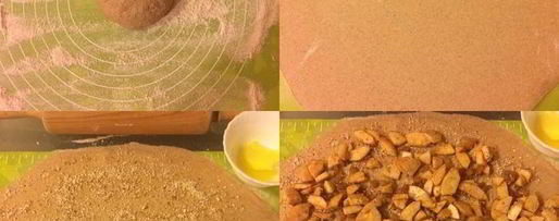 Шаг 2: полезного яблочного штруделя