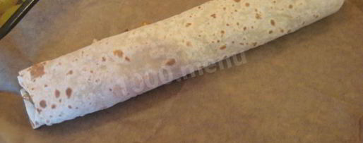 Шаг 10: штруделя из лаваша с яблоками