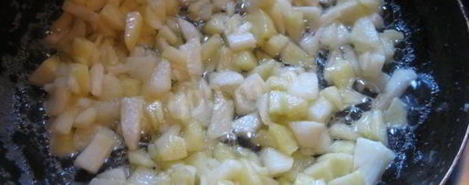 Шаг 3: штруделя из лаваша с яблоками