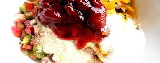 Шаг 9: штруделя из ревеня и изюма