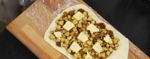 Шаг 3: штруделя карамельного вихрь