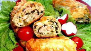 Рецепт Штруделя Рыбка моя