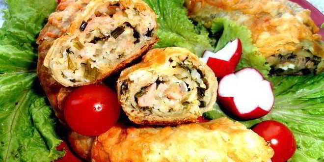 Рецепт штруделя рыбка моя