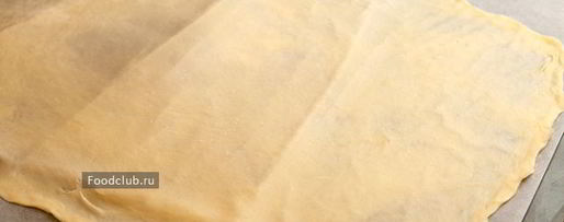 Шаг 3: штруделя с черникой