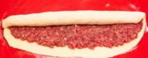 Шаг 1: штруделя с фаршем