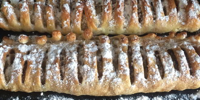 Рецепт штруделя с грушами и грецкими орехами