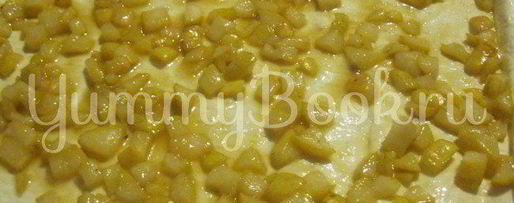 Шаг 2: штруделя с грушами из лаваша