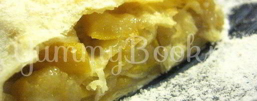 Шаг 3: штруделя с грушами из лаваша