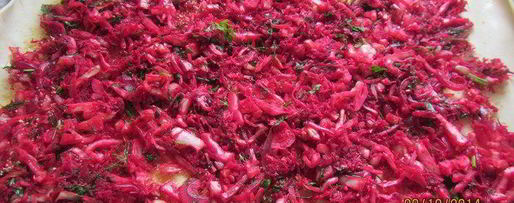 Шаг 6: штруделя с капустой и свеклой