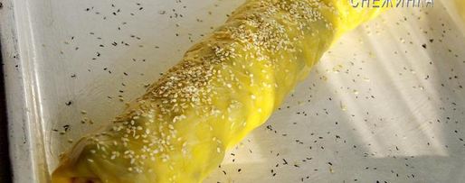 Шаг 12: штруделя с картофелем и грибами в сливочно-сырном соусе