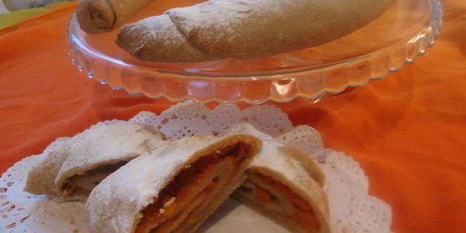 Рецепт штруделя с тыквой