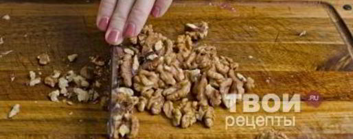 Шаг 2: штруделя с уткой, грецкими орехами и клюквенным соусом