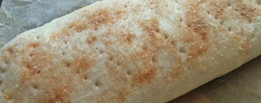 Шаг 24: штруделя с яблоками и голубикой