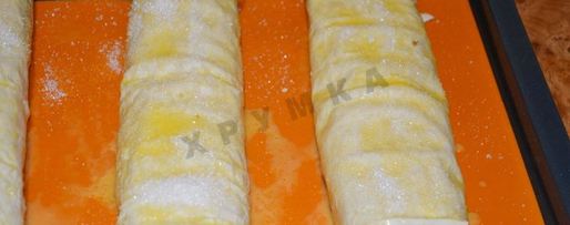 Шаг 10: штруделя с яблоками из лаваша