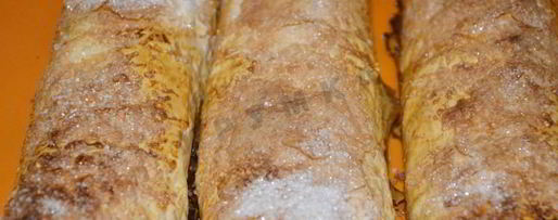 Шаг 11: штруделя с яблоками из лаваша