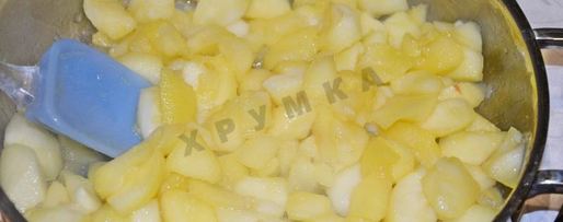 Шаг 4: штруделя с яблоками из лаваша