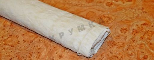 Шаг 8: штруделя с яблоками из лаваша