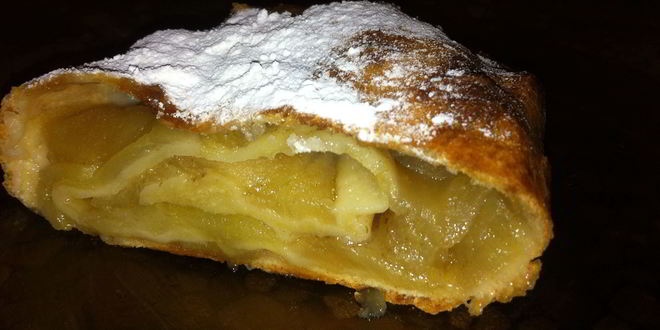 Рецепт штруделя с яблоками