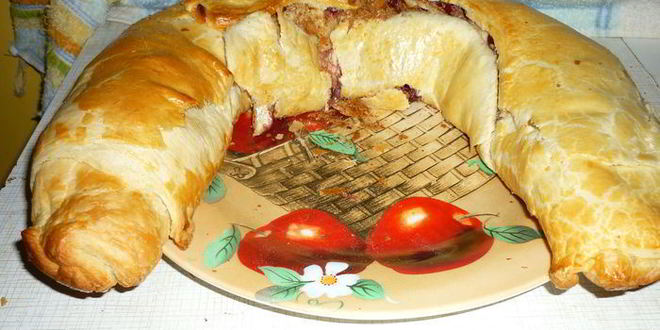 Рецепт штруделя вишневого