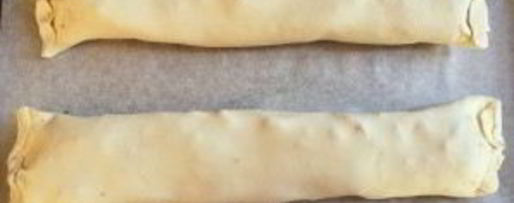 Шаг 5: штруделя яблочного из готового слоеного теста