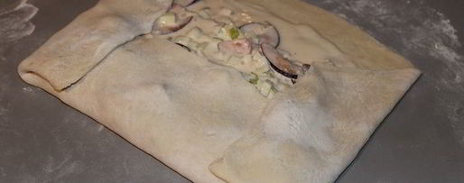 Шаг 6: ванильного штруделя с яблоком, сливами и творогом