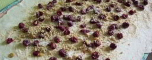 Шаг 2: вишневого штруделя