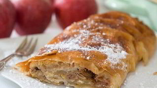 Рецепт Яблочно-пивного штрудель