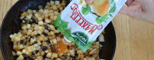 Шаг 1: яблочного штруделя из лаваша