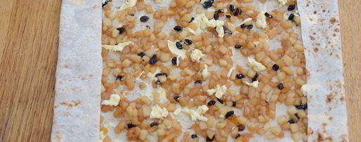 Шаг 3: яблочного штруделя из лаваша