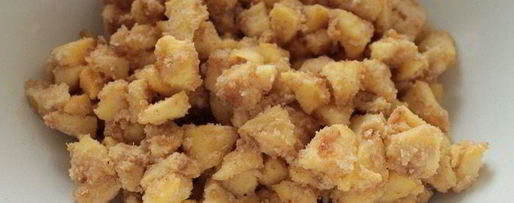 Шаг 1: яблочного штруделя из овсяных блинчиков