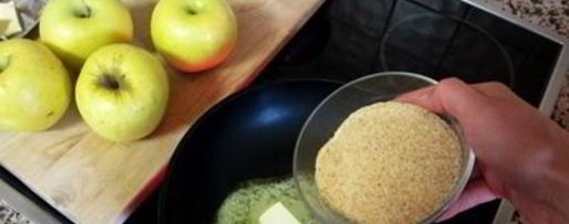 Шаг 7: яблочного штруделя с грецкими орехами