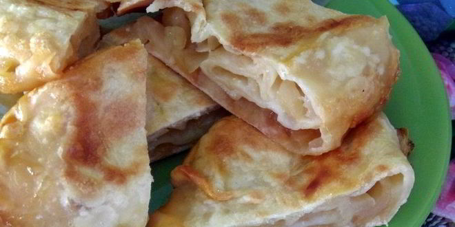 Рецепт яблочного штруделя в мультиварке