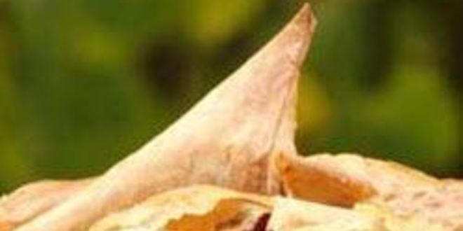 Рецепт слоеных конвертиков из фило с тыквой и фетой