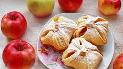 Рецепт Слоеных конвертиков с яблоками