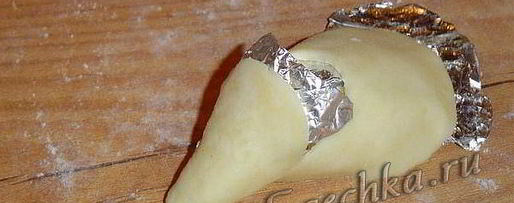 Шаг 2: слоек мышка на сыре