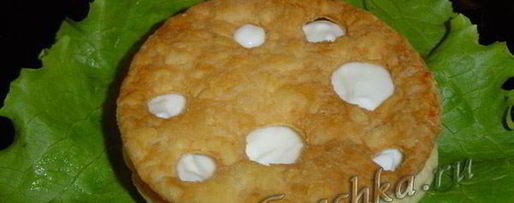 Шаг 5: слоек мышка на сыре