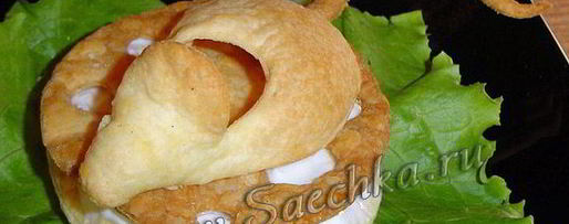 Шаг 6: слоек мышка на сыре