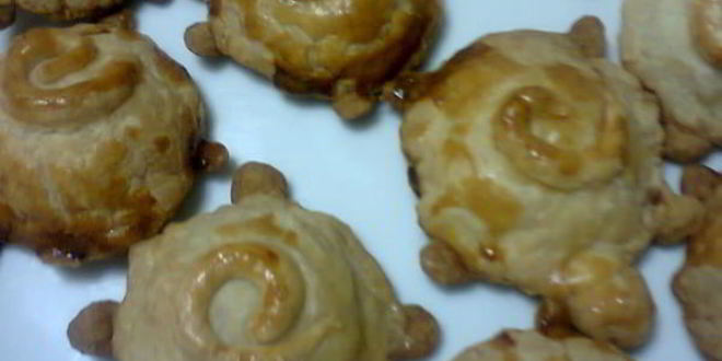 Рецепт слоек овощных черепашки