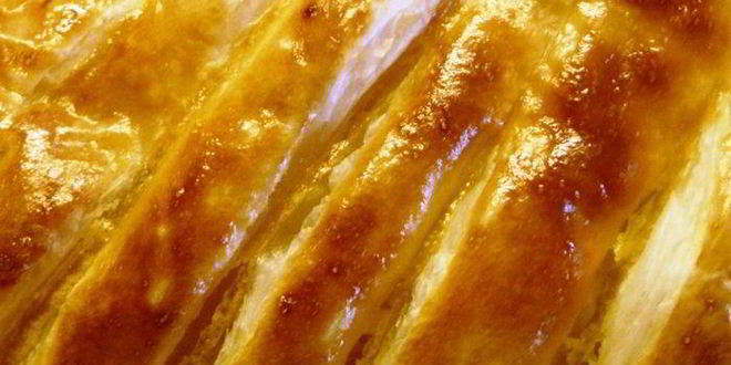 Рецепт слоек с абрикосовым джемом и сливовым конфитюром