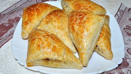 Рецепт Слоек с горбушей и яйцом