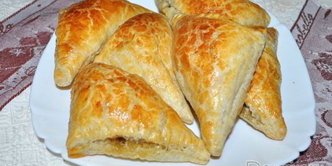 Рецепт слоек с горбушей и яйцом